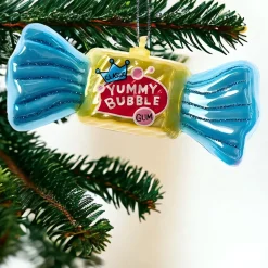Classic Yellow Yummy Bubble Gum Ornament|Kurt Adler Clearance