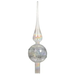 Clear Glass Finial Tree Topper| Discount