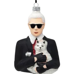 Cody Foster - Karl Lagerfeld Ornament | The Christmas Loft|Cody Foster & Co. Clearance