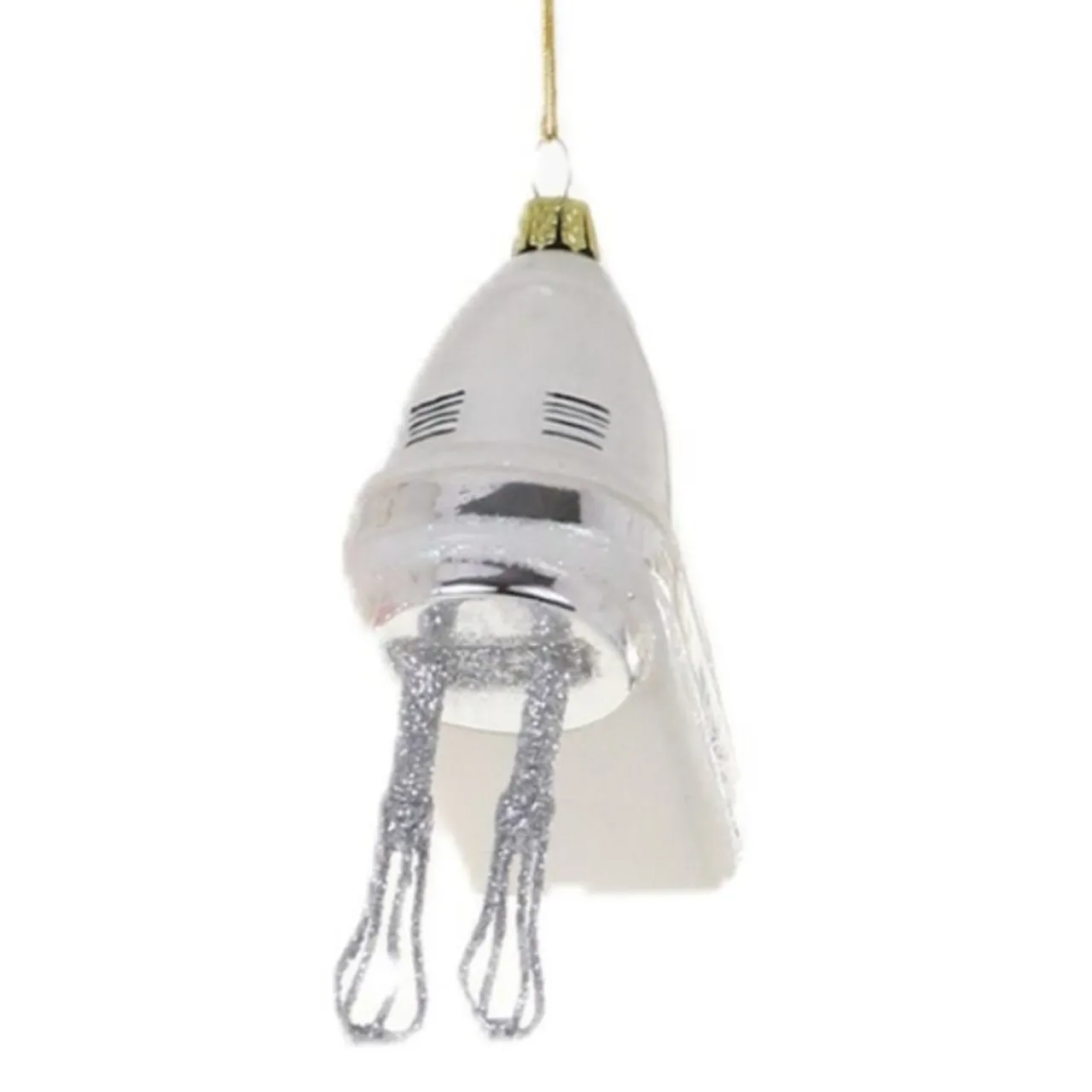 Cody Foster & Co Vintage White Hand Mixer Ornament|Cody Foster & Co. Clearance