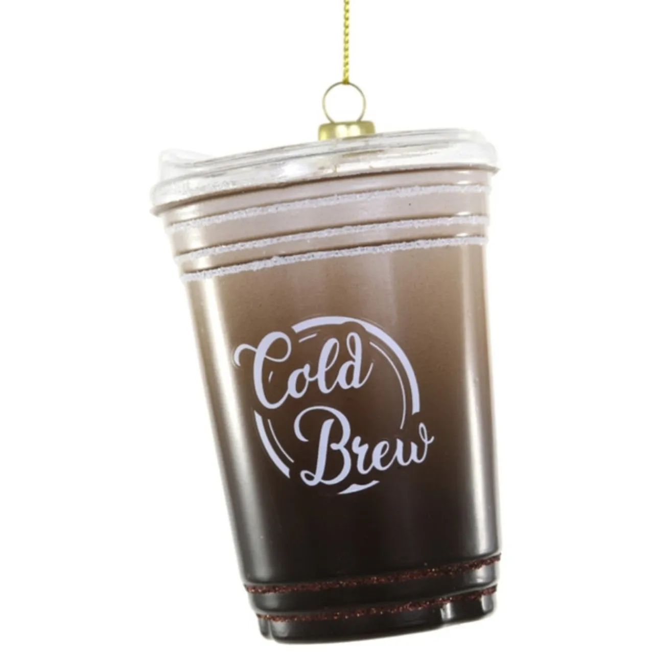 Cody Foster Glass Cold Brew Coffee Ornament|