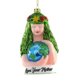 Cody Foster Glass Love Your Mother Ornament| Best