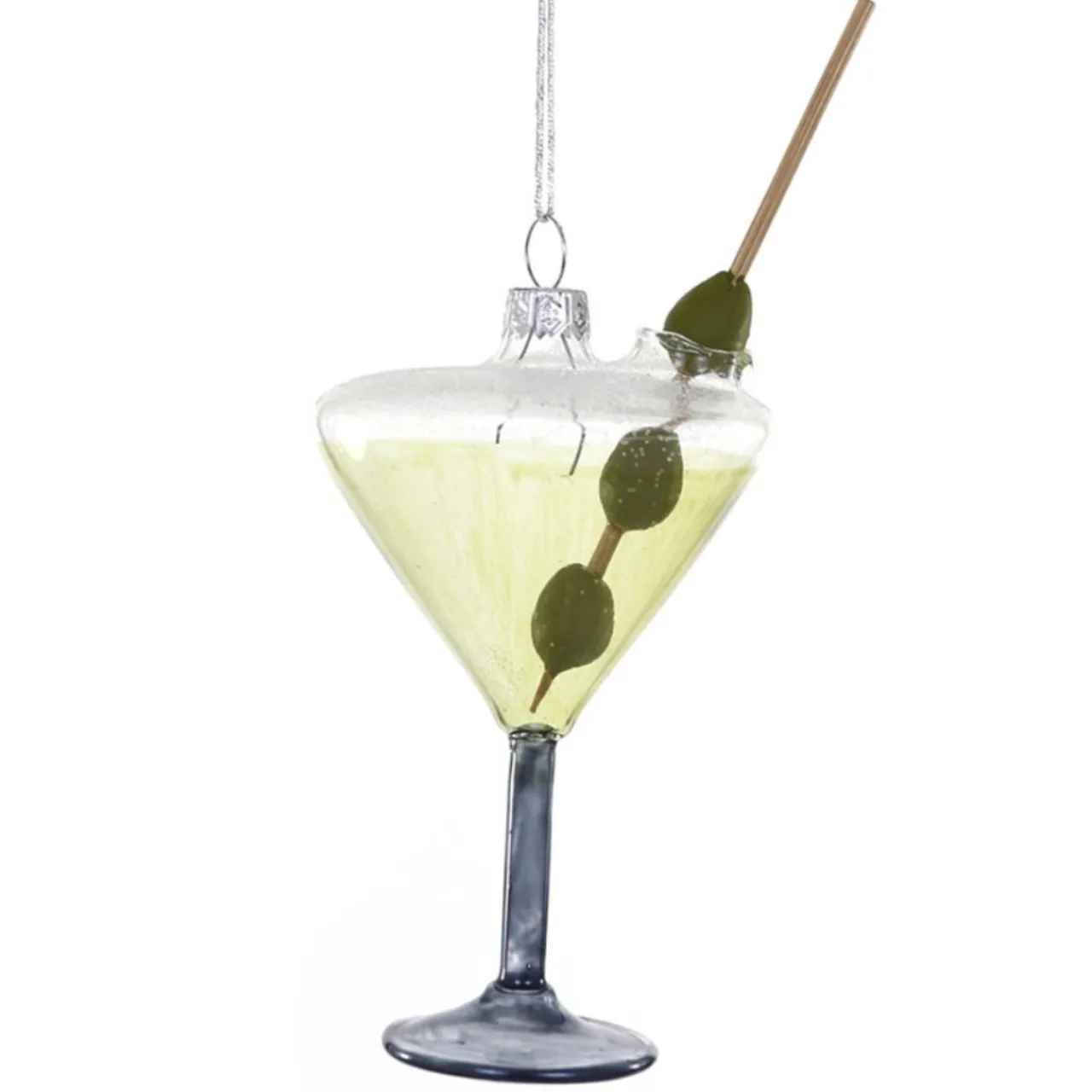 Cody Foster Glass Martini Ornament|Cody Foster & Co.