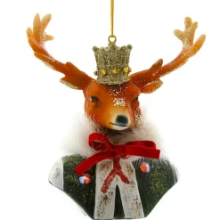 Cody Foster Glass Sovereign Stag Ornament| Best