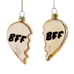 Cody Foster Gold BFF Heart Ornament| New