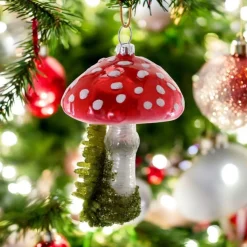 Cody Foster High Grove Red Mushroom Ornament|Cody Foster & Co. Outlet