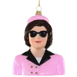 Cody Foster Jackie Kennedy Glass Ornament| Hot