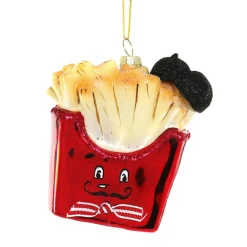 Cody Foster Les French Fries Glass Ornament| Outlet