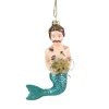 Cody Foster Merman Blown Glass Hanging Ornament|Cody Foster & Co. Online