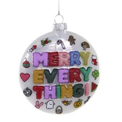 Cody Foster Merry Everything Ornament - White|Cody Foster & Co. New