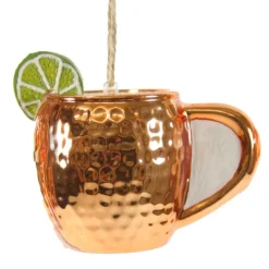 Cody Foster Moscow Mule Glass Ornament| Clearance