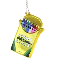 Color Outside the Lines Crayon Ornament|Cody Foster & Co. Best