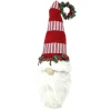 Countryside Gnome Head Red & Striped Hat|