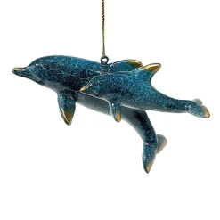 Cozumel Mom and Baby Dolphin Ornament| Outlet