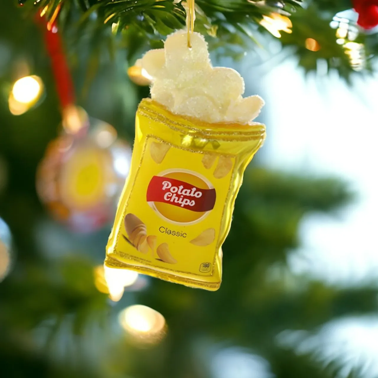 Crunchy Classic Potato Chips Ornament|Cody Foster & Co. New