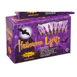 100ct Purple Halloween Lights for Indoor/Outdoor Use| Hot