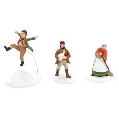 - Dickens Village - Friends And Neighbors Set Of 3|Department 56 Outlet
