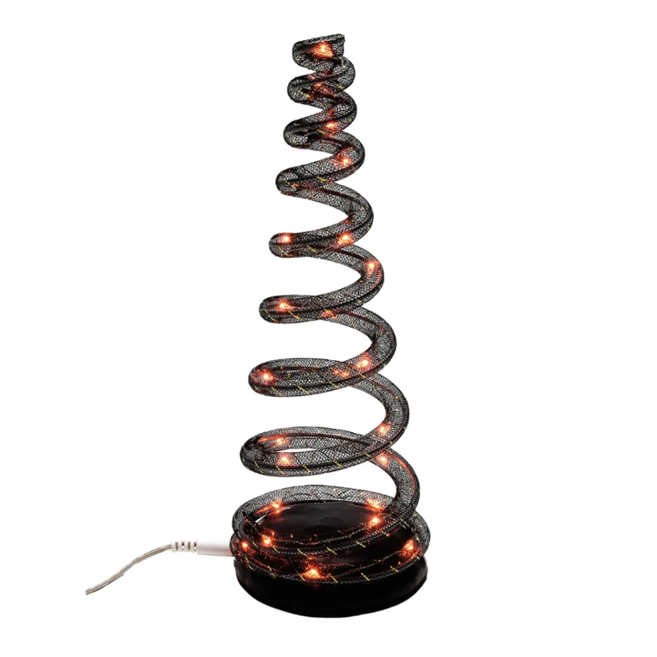 - Halloween Village - Spiralight LED Tree Orange|Department 56 Outlet