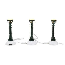 - LED Copper Lamp Post Set of 3|Department 56