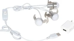 - Village Accessory - USB LED 3 Light Cord | The Christmas Loft|Department 56 Discount