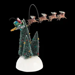 National Lampoons Christmas Vacation Village Animated Flaming Slei|Department 56 Best