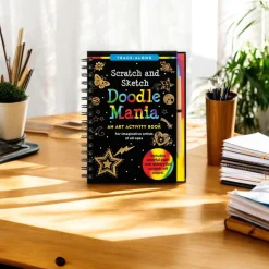 Doodle Mania Scratch and Sketch Art Activity Book| Online