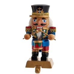 Drummer Nutcracker Stocking Holder|Kurt Adler Best
