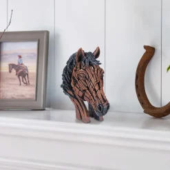 EDGES Mini Horse Bust Figurine| Sale