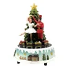 Enchanted Nutcracker Ballet LED Music Box with Rotating Train|Lumineo New