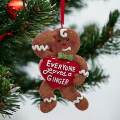 Everyone Loves A Ginger Ornament|Kurt Adler Sale