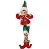 Fabric Boy Tinsel Pixie Elf with Tree Hat Ornament| Outlet
