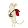 Felt Photographer Mouse Ornament with Camera| Discount