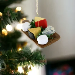 Festive Cheese Board Ornament|Cody Foster & Co. Sale