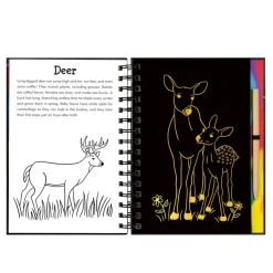 Forest Friends Scratch & Sketch Activity Book| Outlet