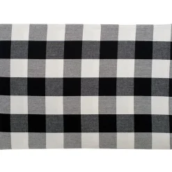 Franklin Spruce Black Placemat | The Christmas Loft|