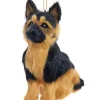 Furry German Shepherd Dog Ornament|Kurt Adler Discount