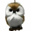 Furry Light Brown Owl Ornament | The Christmas Loft|Kurt Adler Sale