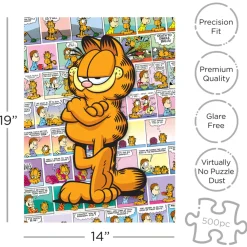 Garfield Comics 500 Piece Jigsaw Puzzle| New