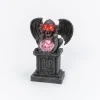 Gargoyle With Plasma Globe Perched On A Gravestone| New