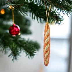 Glass French Baguette Ornament|Kurt Adler Clearance