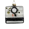 Glass Polaroid Camera Ornament| Clearance