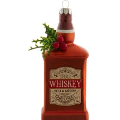 Glass Whiskey Bottle Ornament|Kurt Adler Online