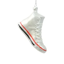 Glass White High Top Sneaker Ornament| Online