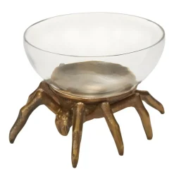 Gold Spider Bowl| Clearance