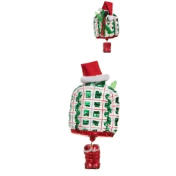 Green And White Ski Jacket & Ornament| Online