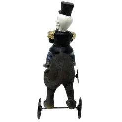 Halloween Cat on Wheels with Skeleton Rider| Sale