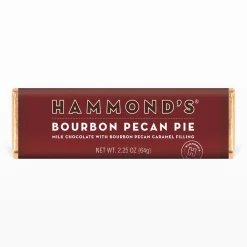 Hammond's Candies Bourbon Pecan Pie Milk Chocolate Candy Bar| Sale