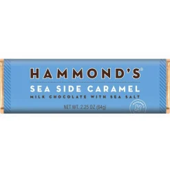 Hammond's Candies Natural Sea Side Caramel Milk Chocolate Candy Bar| Sale