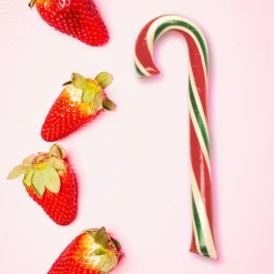 Hammond's Candies Strawberry Candy Cane| Sale