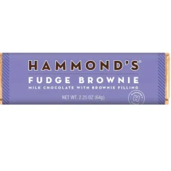 Hammonds Candies Fudge Brownie Ganache Milk Chocolate Bar| Online
